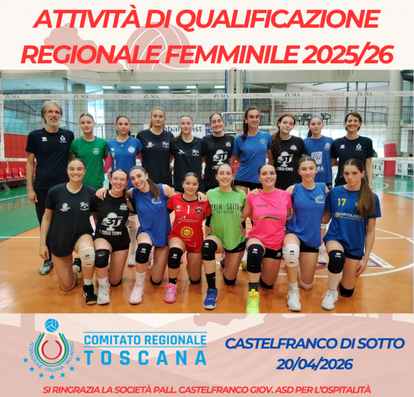Attività di Qualificazione Regionale Femminile 2025-26
