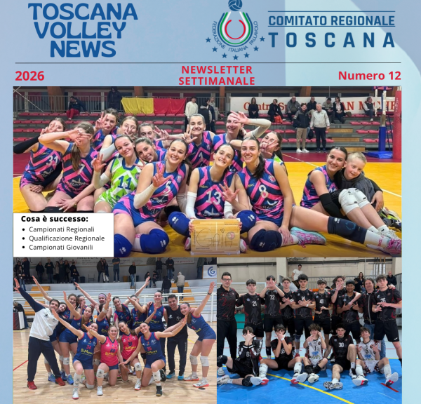 Toscana Volley News - Numero 12 - 2026