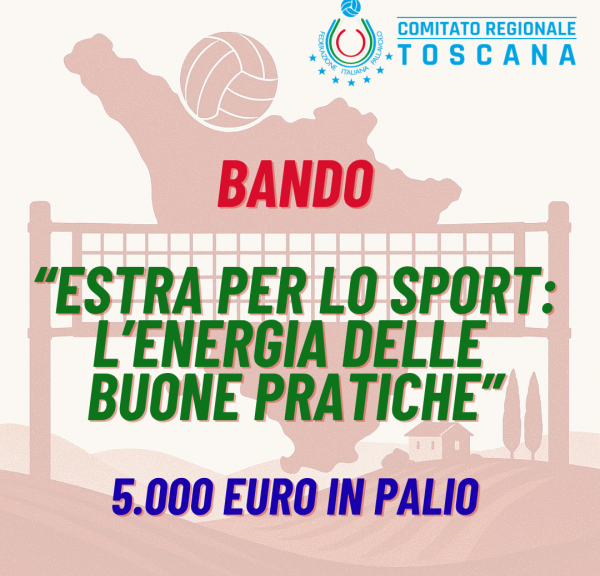 VI Edizione CALL TO ACTION “ESTRA PER LO SPORT: L’ENERGIA DELLE BUONE PRATICHE” 